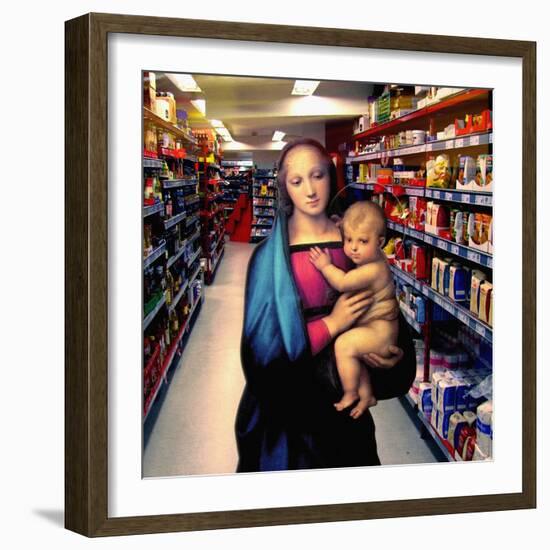 Vision at the Supermarket, 2007-Trygve Skogrand-Framed Giclee Print