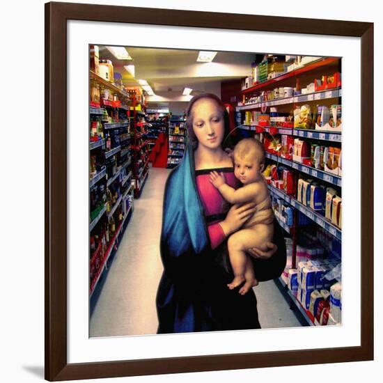 Vision at the Supermarket, 2007-Trygve Skogrand-Framed Giclee Print