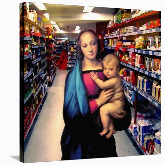 Vision at the Supermarket, 2007-Trygve Skogrand-Stretched Canvas