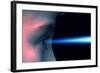 Vision: Blue Light Entering the Eye of a Child-Victor De Schwanberg-Framed Premium Photographic Print