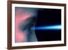 Vision: Blue Light Entering the Eye of a Child-Victor De Schwanberg-Framed Photographic Print