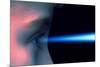 Vision: Blue Light Entering the Eye of a Child-Victor De Schwanberg-Mounted Photographic Print