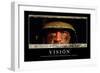 Visión. Cita Inspiradora Y Póster Motivacional-null-Framed Premium Photographic Print