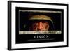 Visión. Cita Inspiradora Y Póster Motivacional-null-Framed Photographic Print