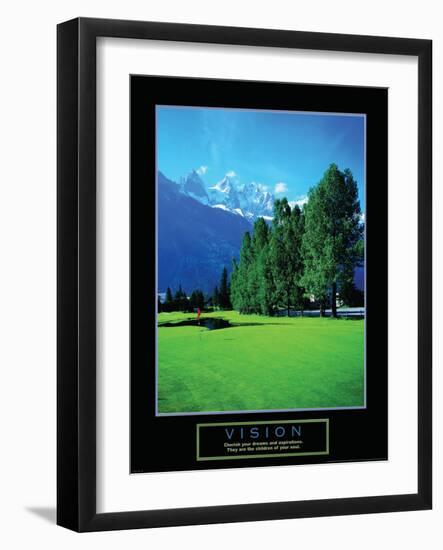 Vision - Golf, France-unknown unknown-Framed Photo