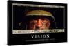 Vision: Inspirational Quote and Motivational Poster-null-Stretched Canvas