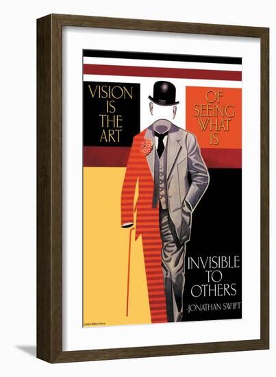 Vision is the Art-null-Framed Art Print