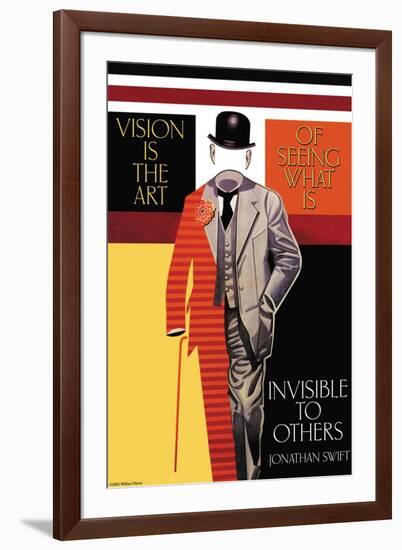 Vision is the Art-null-Framed Art Print