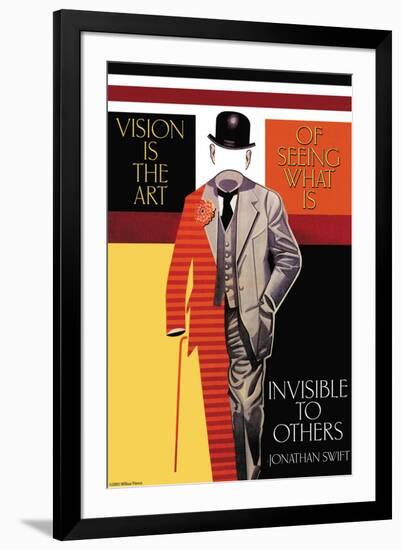 Vision is the Art-null-Framed Art Print