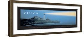 VISION - Lighthouse-Unknown Unknown-Framed Photo