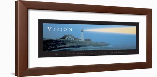 VISION - Lighthouse-Unknown Unknown-Framed Photo