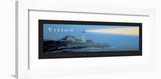 VISION - Lighthouse-Unknown Unknown-Framed Photo