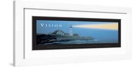 VISION - Lighthouse-Unknown Unknown-Framed Photo