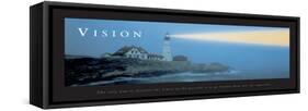 VISION - Lighthouse-Unknown Unknown-Framed Stretched Canvas