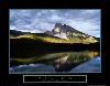 Vision: Mountain Reflection-null-Stretched Canvas