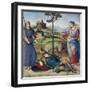 Vision of a Knight, c.1504-Raphael-Framed Giclee Print