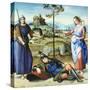 Vision of a Knight, C1504-Raphael-Stretched Canvas