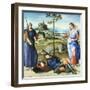 Vision of a Knight, C1504-Raphael-Framed Giclee Print