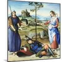 Vision of a Knight, C1504-Raphael-Mounted Giclee Print