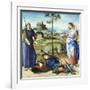Vision of a Knight, C1504-Raphael-Framed Giclee Print