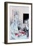 Vision of an Intellectual Family in the 1950S, 1883-null-Framed Giclee Print
