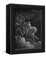 Vision of Death-Gustave Doré-Framed Stretched Canvas