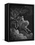 Vision of Death-Gustave Doré-Framed Stretched Canvas