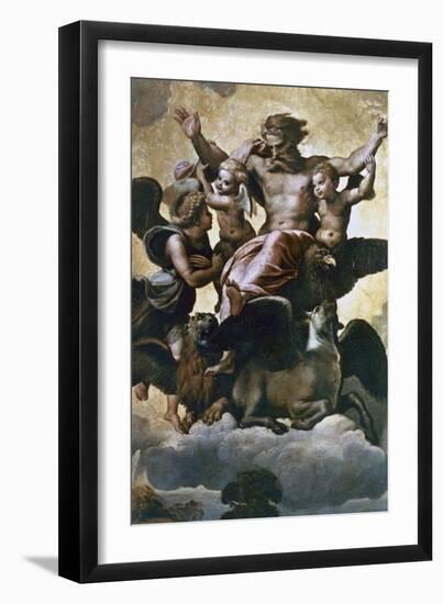 Vision of Ezekiel, C1518-Raphael-Framed Giclee Print