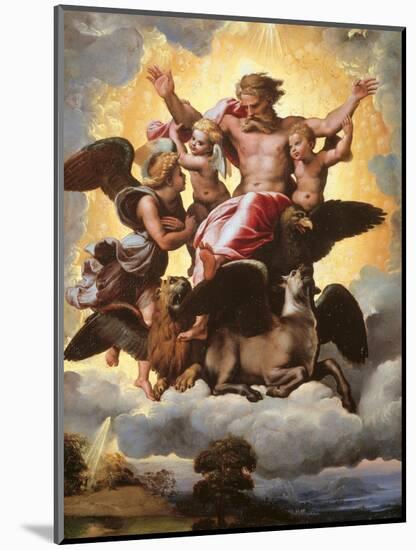 Vision of Ezekiel-Raphael-Mounted Art Print