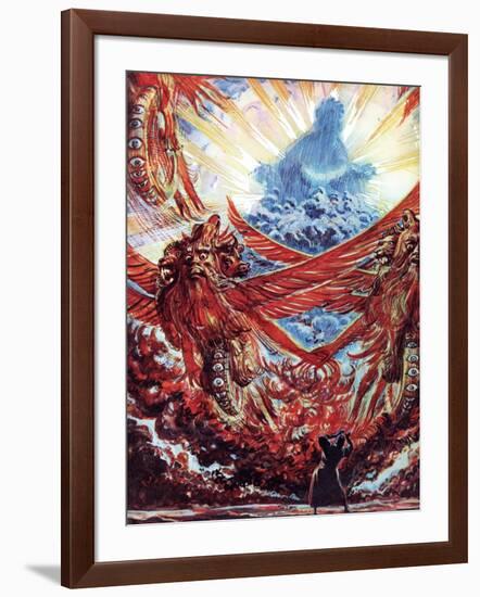 Vision of Ezekiel-null-Framed Giclee Print