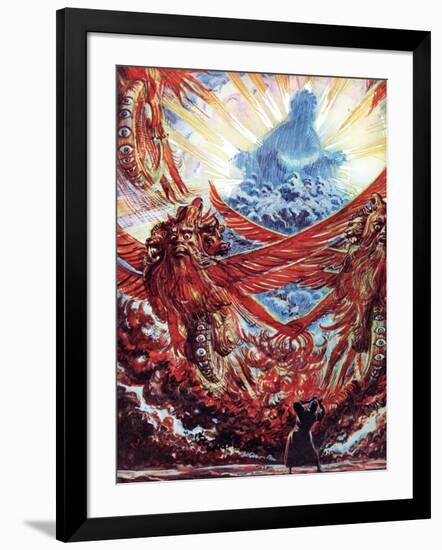 Vision of Ezekiel-null-Framed Giclee Print