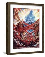 Vision of Ezekiel-null-Framed Giclee Print