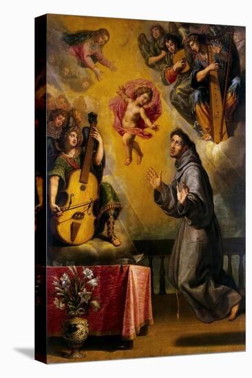 Vision of Saint Antony of Padua, 1631-Vincente Carducho-Stretched Canvas