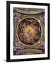 Vision of Saint John the Evangelist-Correggio-Framed Giclee Print