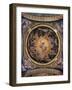 Vision of Saint John the Evangelist-Correggio-Framed Giclee Print