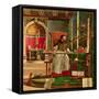 Vision of St. Augustine, 1502-08-Vittore Carpaccio-Framed Stretched Canvas