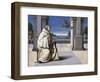 Vision of St Bernard-Francesco Ubertini Bacchiacca-Framed Giclee Print