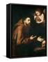 Vision of St. Francis of Assisi-Jusepe de Ribera-Framed Stretched Canvas