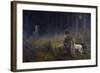 Vision of St. Hubert, 1892-Wilhelm Carl Räuber-Framed Giclee Print