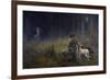 Vision of St. Hubert, 1892-Wilhelm Carl Räuber-Framed Giclee Print