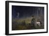 Vision of St. Hubert, 1892-Wilhelm Carl Räuber-Framed Premium Giclee Print