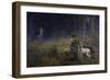 Vision of St. Hubert, 1892-Wilhelm Carl Räuber-Framed Giclee Print