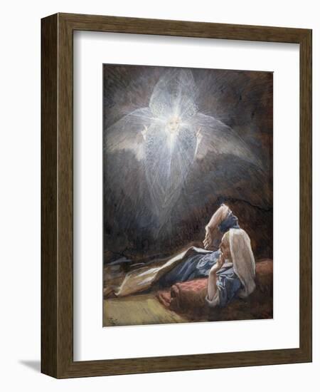 Vision of St. Joseph, Illustration for 'The Life of Christ', C.1886-94-James Tissot-Framed Giclee Print