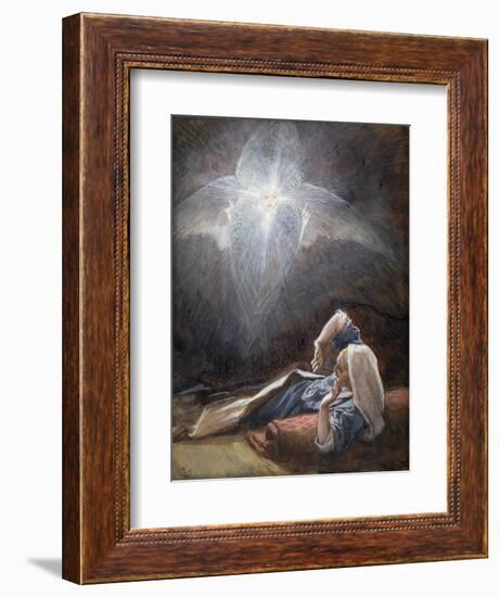 Vision of St. Joseph, Illustration for 'The Life of Christ', C.1886-94-James Tissot-Framed Giclee Print