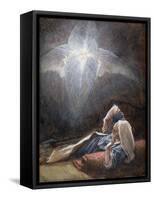 Vision of St. Joseph, Illustration for 'The Life of Christ', C.1886-94-James Tissot-Framed Stretched Canvas