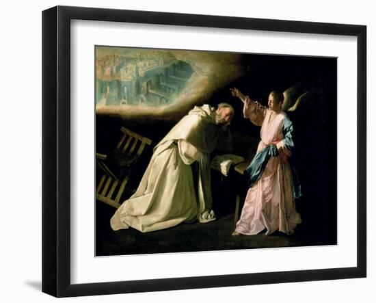 Vision of St. Peter Nolasco, 1629-Francisco de Zurbarán-Framed Giclee Print