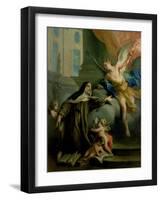 Vision of St. Theresa-Jacopo Amigoni-Framed Giclee Print