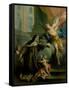 Vision of St. Theresa-Jacopo Amigoni-Framed Stretched Canvas