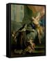 Vision of St. Theresa-Jacopo Amigoni-Framed Stretched Canvas