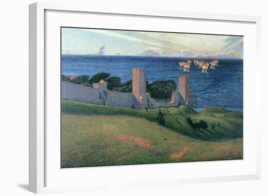 Vision. Scene from Visby, 1894-Sven Richard Bergh-Framed Giclee Print